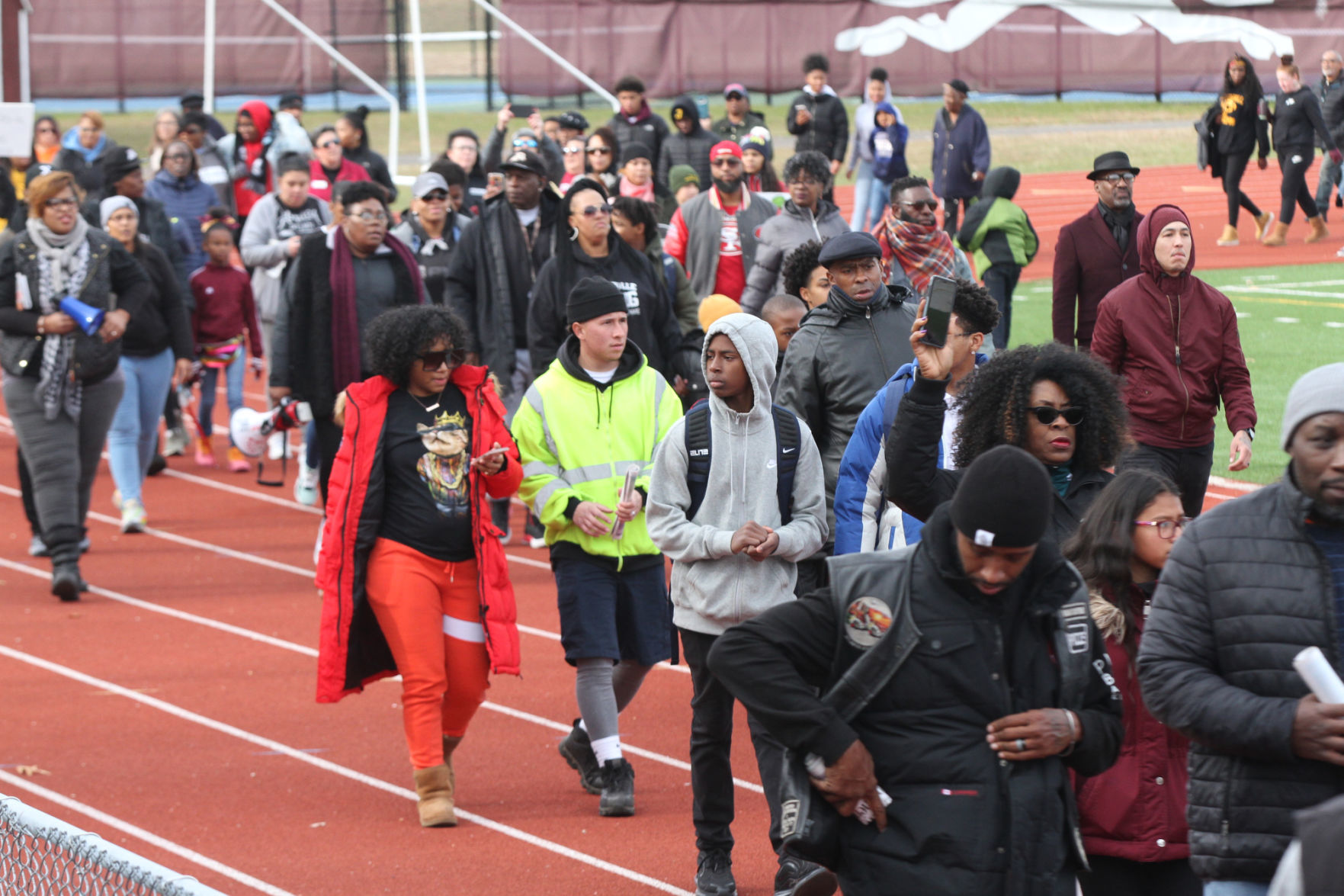 Pleasantville peace march